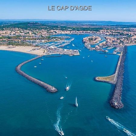 Amouvera C14, T2 Vue Mer, Piscine, Clim, Parking Agde Luaran gambar