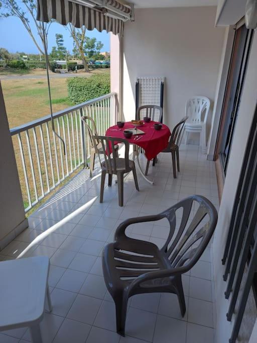 Amouvera C14, T2 Vue Mer, Piscine, Clim, Parking Agde Luaran gambar