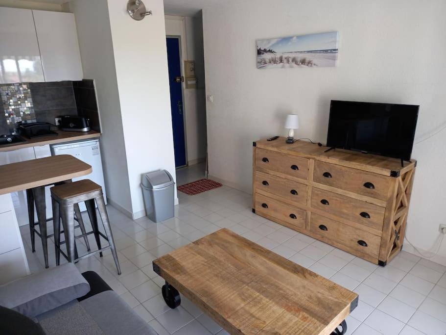Amouvera C14, T2 Vue Mer, Piscine, Clim, Parking Agde Luaran gambar