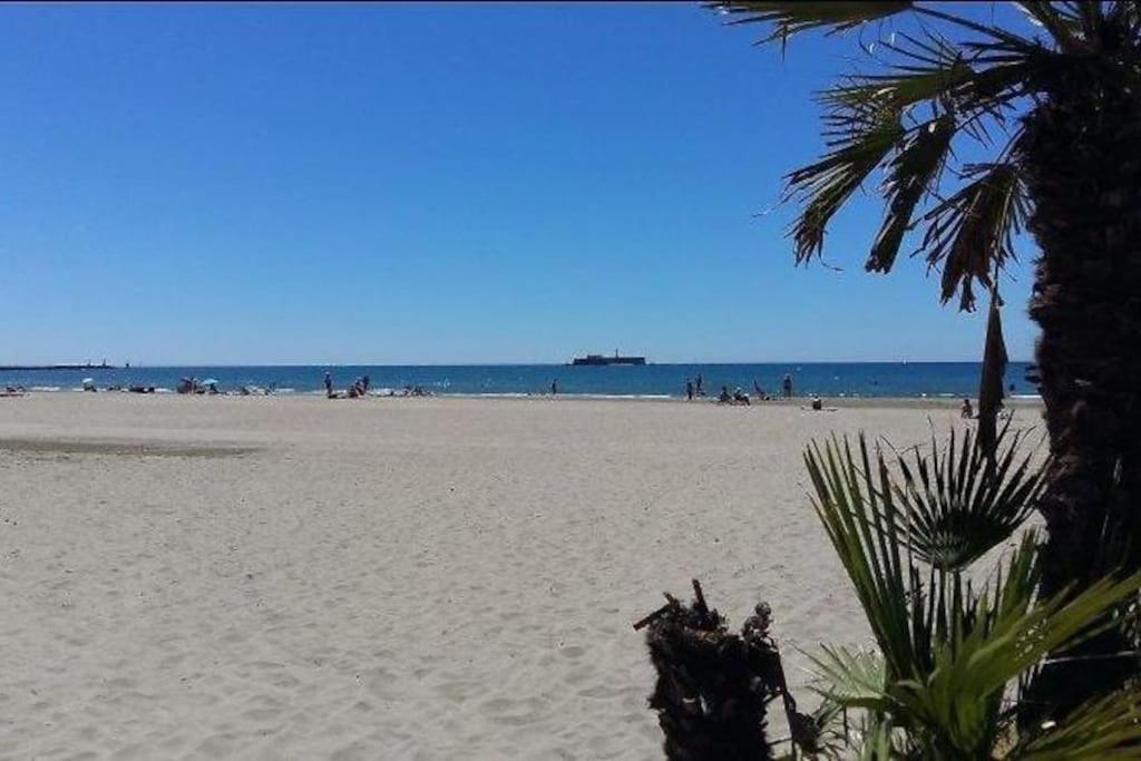 Amouvera C14, T2 Vue Mer, Piscine, Clim, Parking Agde Luaran gambar